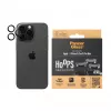 PanzerGlass® Hoops® Metāla Kameras Lēcas Aizsargs Melns iPhone 15 Pro | 15 Pro Max