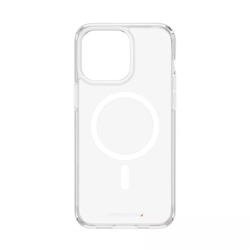 PanzerGlass® HardCase Caurspīdīgs ar Baltu MagSafe un D3O® iPhone 15 Pro Max
