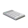 R-Go Tools Ciparu tastatūra R-Go Numpad Break, ergonomiska ciparu tastatūra ar pārtraukuma programmatūru, Bluetooth, balta