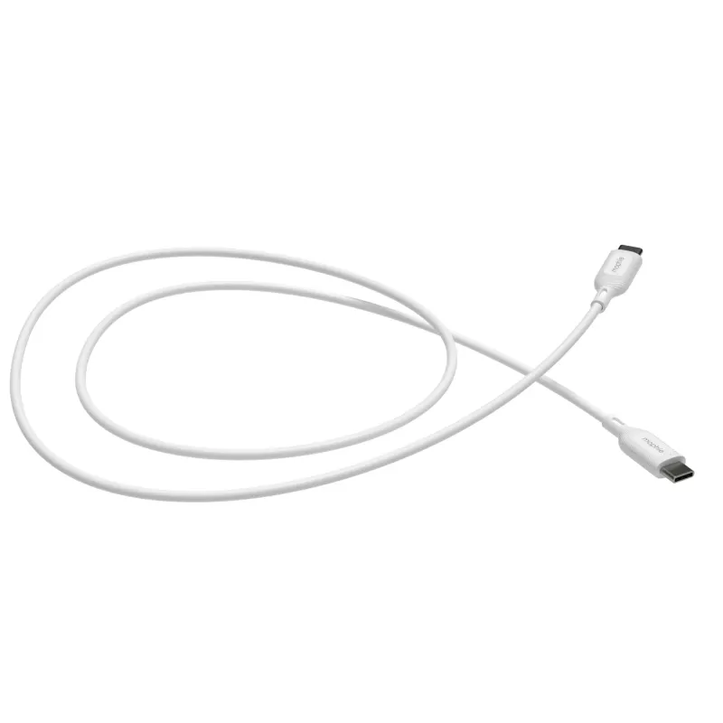 mophie essentials lādēšanas kabelis | 1 m USB kabelis USB 2.0 USB-C balts
