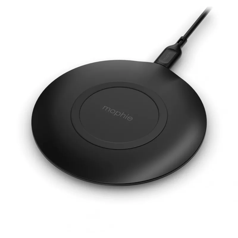 mophie essentials bezvadu uzlādes paliktnis 15W Melns