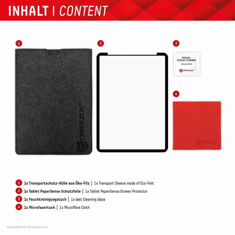 Displex TABLET PAPERSENSE iPad Pro 11'' (1./2./3./4. Gen.)/Air (4./5. Gen.) rakstīšanas un zīmēšanas plēve ar papīra sajūtu