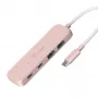 USB-C HUB j5create JCH342ER-N 4-Port Type-C Type-A Gen 2 10 Gbit/s Roza