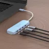 USB-C Hubs j5create JCH345EC-N 4 portu Type-C Gen 2 10000 Mbit/s
