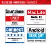 Displex Full Cover ekrāna aizsargstikls (10H) Samsung Galaxy A35/A55 5G, ar Eco montāžas rāmi, pilns pārklājums