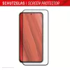 Displex Full Cover ekrāna aizsargstikls (10H) Samsung Galaxy A35/A55 5G, ar Eco montāžas rāmi, pilns pārklājums