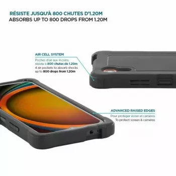 Mobilis aizsargmaciņš Samsung Galaxy XCover 7 16.8 cm (6.6 inch) Pelēks