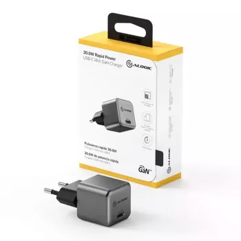 ALOGIC 1X30 30W Rapid Power USB-C MINI GaN lādētājs