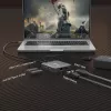 j5create JCD3191 4K60 Elite USB-C ceļojumu adapteris, melns