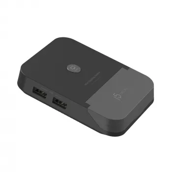 j5create JCD620 Mini Docking Station Nintendo Switch™, Melna