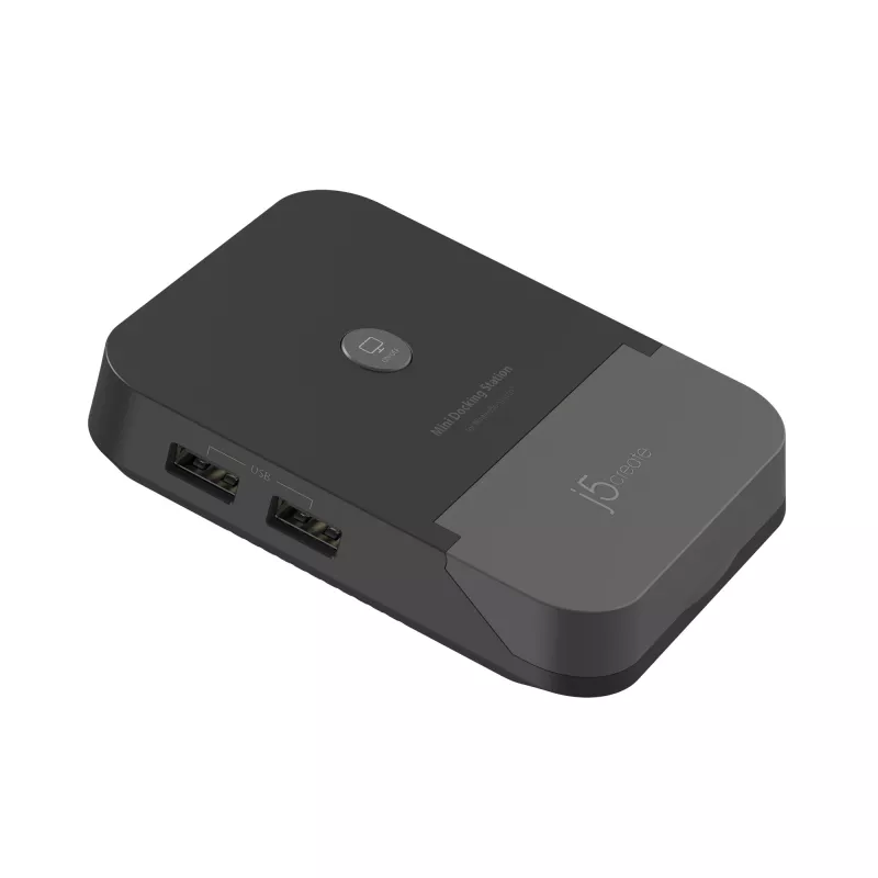 j5create JCD620 Mini Docking Station Nintendo Switch™, Melna