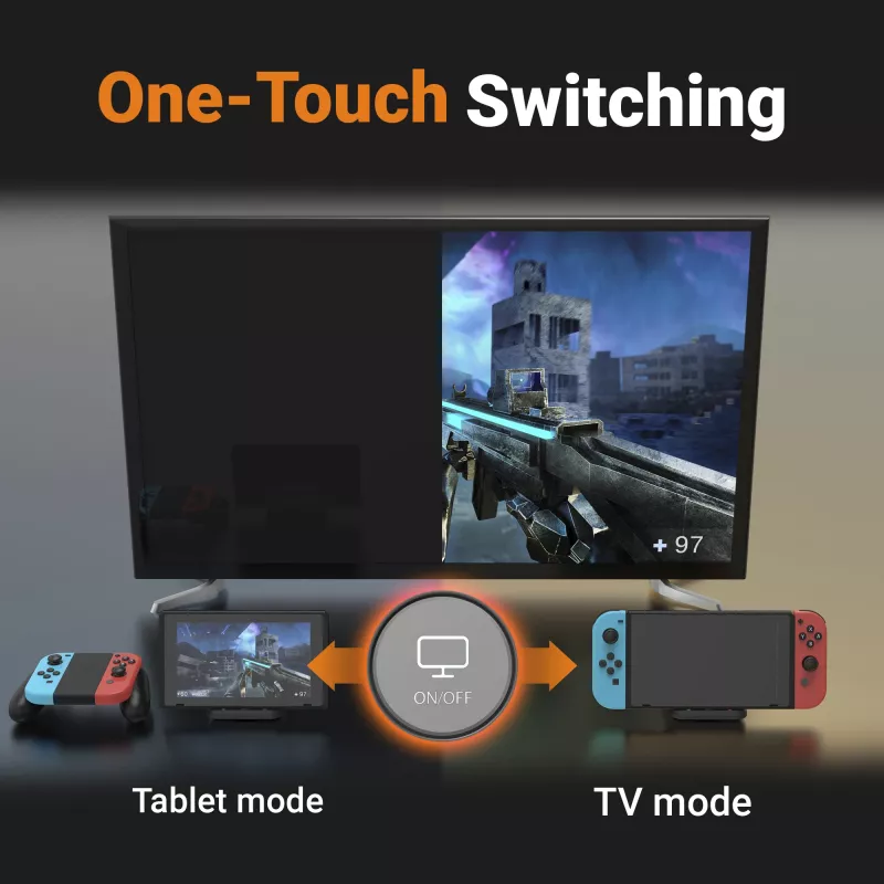 j5create JCD620 Mini Docking Station Nintendo Switch™, Melna