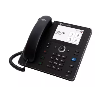AudioCodes Teams C455HD IP telefons PoE GbE melns