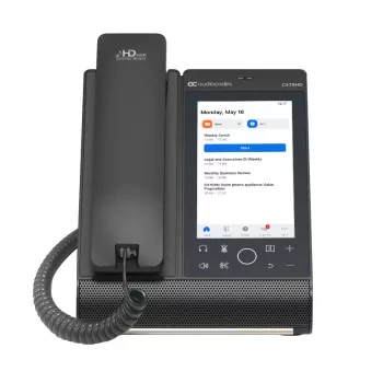IP telefons AudioCodes Teams C470HD PoE GbE Vadu klausule Android