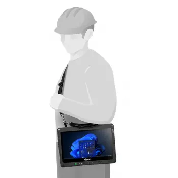 Aizsargājošs maciņš Gamber-Johnson InfoCase FIELDMATE Mobility Bundle Heavy Weight Getac A140 / F110 G6 / K120, piemērots 35,6 cm (14 collu) ekrāniem