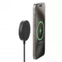 mophie Qi2 magnētiskais lādētājs viedtālrunim, melns, USB, bezvadu uzlāde, 15 W, iekštelpām