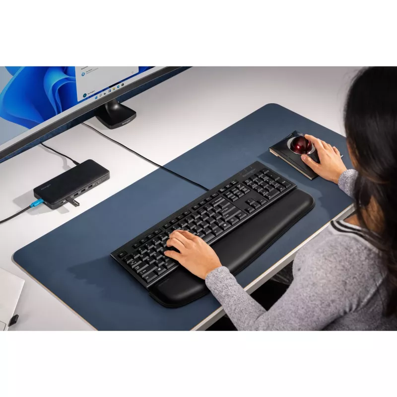 Kensington KB100 EQ vadu pilnizmēra tastatūra USB membrāna QWERTZ