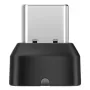 USB uztvērējs SHOKZ Loop120 USB-C adapteris, plastmasa/nerūsējošais tērauds, melns