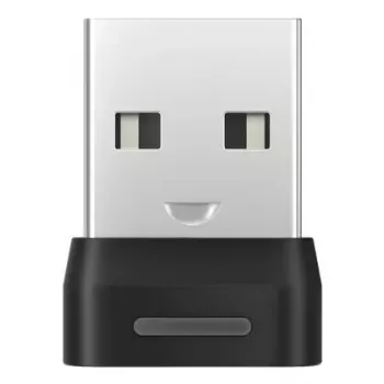 USB uztvērējs SHOKZ Loop120 Adapter Plastmasa Nerūsējošais tērauds Melns