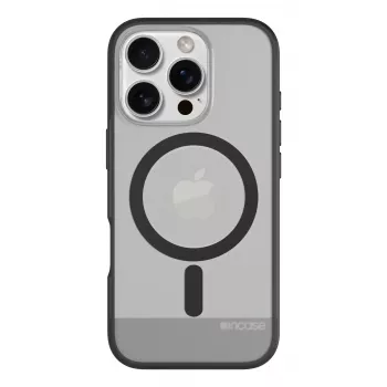 Incase INPH190402-BLK Slim apvalks iPhone 16 Pro ar MagSafe, melns