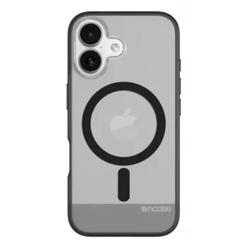 Incase INPH190401-BLK mobilā telefona maciņš 15.5 cm (6.1 collu) vāciņš Melns, caurspīdīgs