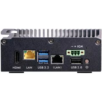 Mini PC Shuttle SPCEL03 Intel Atom x6413E 32GB DDR4 SSD 2x2.5G LAN