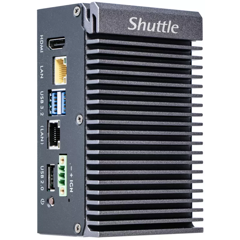 Shuttle SPCEL03 rūpnieciskais dators, Intel Atom x6413E