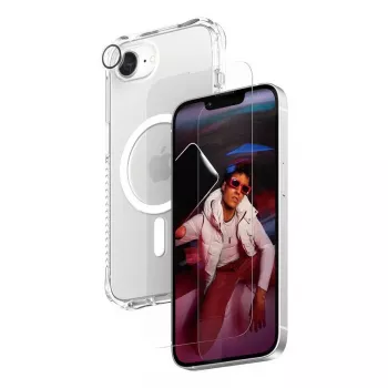PanzerGlass CRNCHFUG29845 mobilā telefona ekrāna/aizmugures aizsargs Aizmugures/ekrāna aizsargs Apple 1 gab.