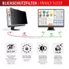 Displex PRIVACY SAFE noņemams 2-virzienu privātuma filtrs 22 collu monitoram (16:10)