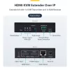 StarTech.com HDMI KVM pagarinātājs pa IP tīklu, 4K 60Hz, bez draiveriem, HDMI un USB pa Ethernet/CAT6, AVoIP, raidītājs un uztvērējs komplektā, ieskaitot montāžas komplektus