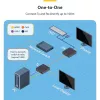 StarTech.com HDMI KVM pagarinātājs pa IP tīklu, 4K 60Hz, bez draiveriem, HDMI un USB pa Ethernet/CAT6, AVoIP, raidītājs un uztvērējs komplektā, ieskaitot montāžas komplektus