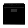 ROLINE 19 collu sienas skapis Pro 9U, 600x600 mm, melns, ar atslēgas slēdzi, IP20