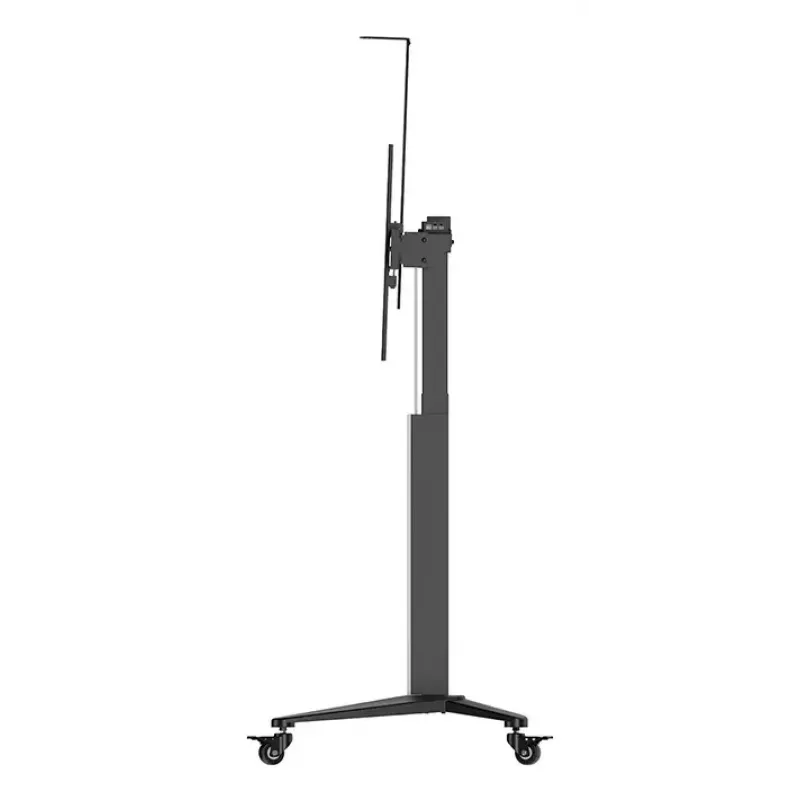 Mobilais statīvs displejiem Hagor BrackIT Lift 55–86 inch melns/balts VESA 200x200–1000x600
