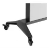Mobilais statīvs displejiem Hagor BrackIT Lift 55–86 inch melns/balts VESA 200x200–1000x600