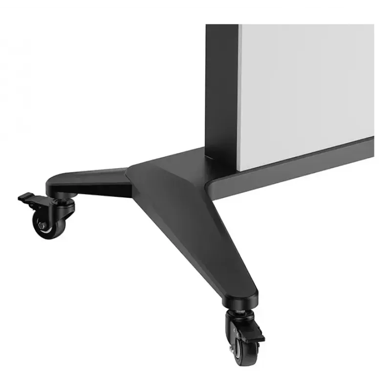 Mobilais statīvs displejiem Hagor BrackIT Lift 55–86 inch melns/balts VESA 200x200–1000x600