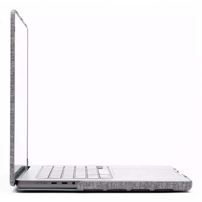 Cietais vāciņš Zagg MacBook Pro 13 M2/M1 (20) — Smoke apdare, aizsargājošs apvalks