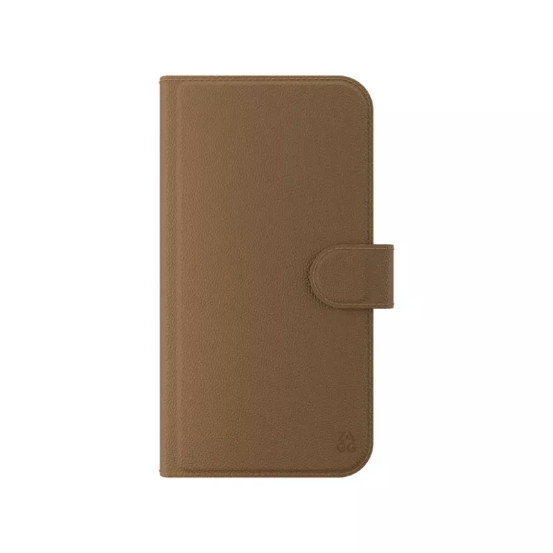 ZAGG 702314850 Folio grāmatveida maciņš Apple iPhone 16e/15/14/13, mākslīgā āda, brūns
