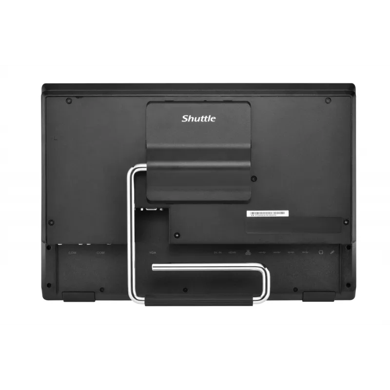 Shuttle All-In-One Barebone P55U, 15.6 collu Multi-Touch ekrāns, Celeron 7305, WiFi, IP54, bez ventilatora, 24/7 pastāvīga darbība