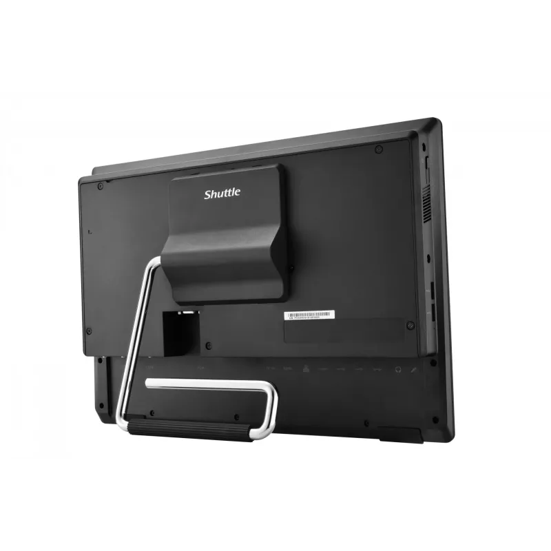 Shuttle All-In-One Barebone P55U, 15.6 collu Multi-Touch ekrāns, Celeron 7305, WiFi, IP54, bez ventilatora, 24/7 pastāvīga darbība