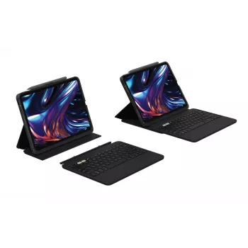 ZAGG Pro Keys 2 QWERTZ Vācu Bluetooth Melns