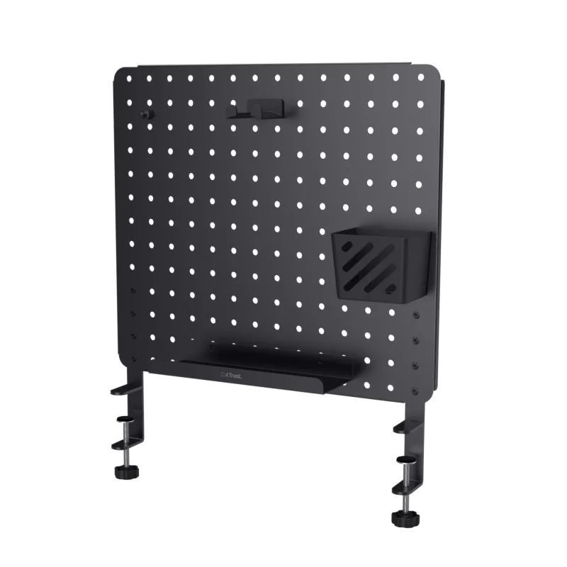 Galda organizators Trust GXT 724 Vesto Melns 600x20x470 mm