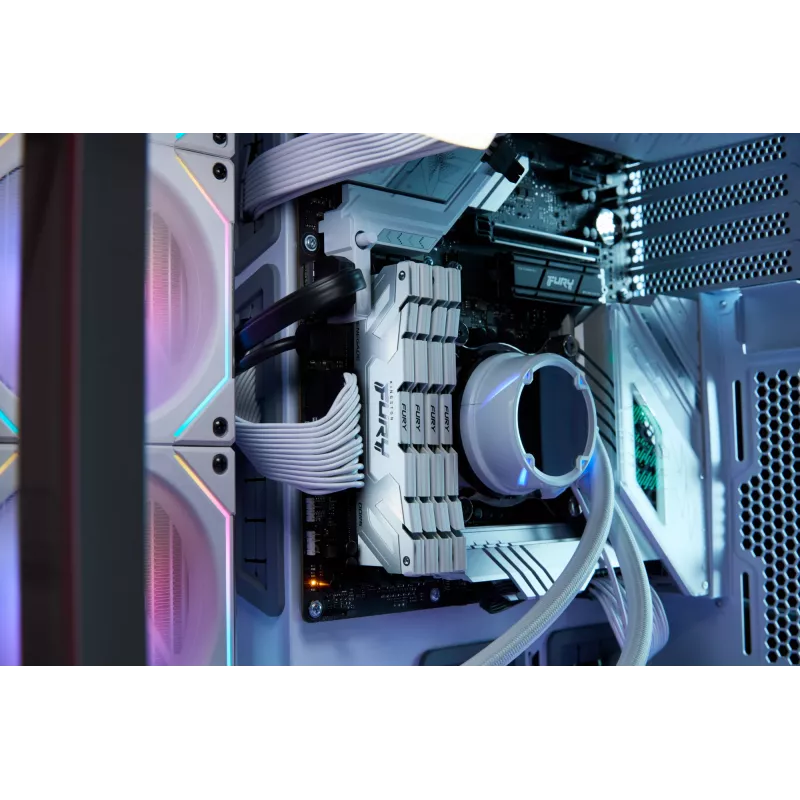 Kingston Technology FURY 24 GB 8800 MT/s DDR5 CL42 CUDIMM Renegade White