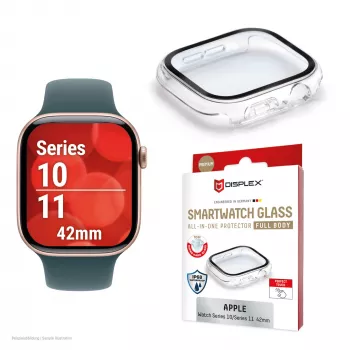 Pilna korpusa aizsargplēve DISPLEX e.v.i. Apple Series 10 42mm caurspīdīga