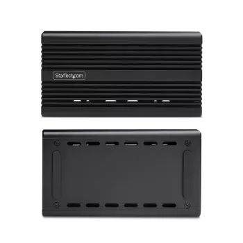 StarTech.com USB4 M.2 NVMe ārējais korpuss, 40Gbps, USB-C/Thunderbolt NVMe SSD korpuss, alumīnija siltuma izkliedes korpuss, B+M/M-Key