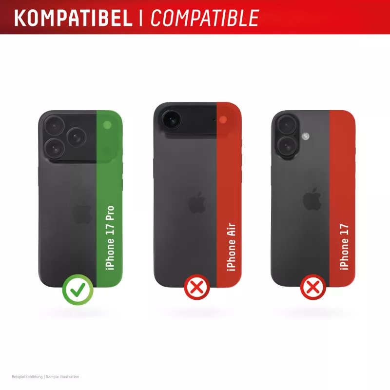 Displex Full Cover Kameras Lēcas Stikls iPhone 17 Pro, 10H, Pilns Kameras Aizsargs, Ātrā Uzstādīšana, 2-Paka