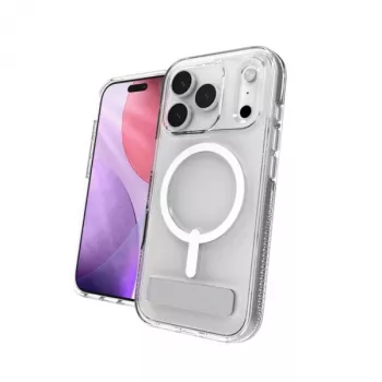ZAGG Crystal Palace Snap Kickstand Caurspīdīgs Vāciņš Apple iPhone 17 Pro