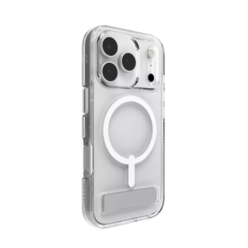 ZAGG Crystal Palace Snap Kickstand Caurspīdīgs Vāciņš Apple iPhone 17 Pro