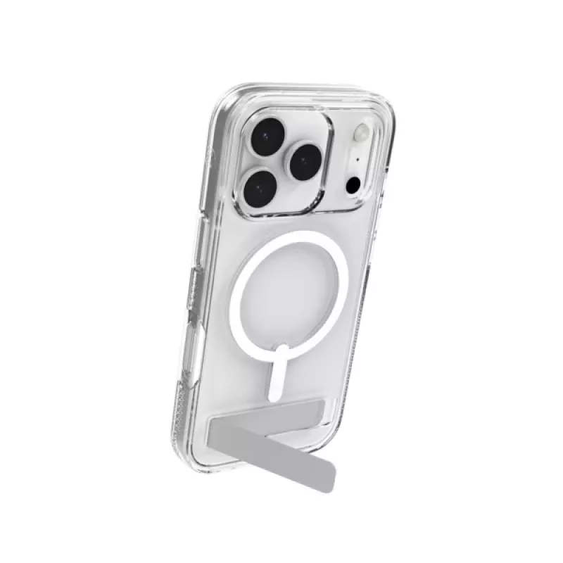 ZAGG Crystal Palace Snap Kickstand Caurspīdīgs Vāciņš Apple iPhone 17 Pro