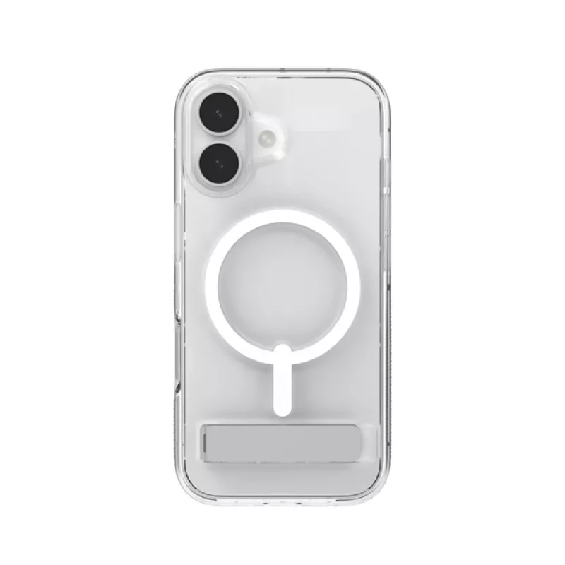ZAGG Crystal Palace Snap Kickstand Macīgs Vāciņš Apple iPhone 17 Caurspīdīgs