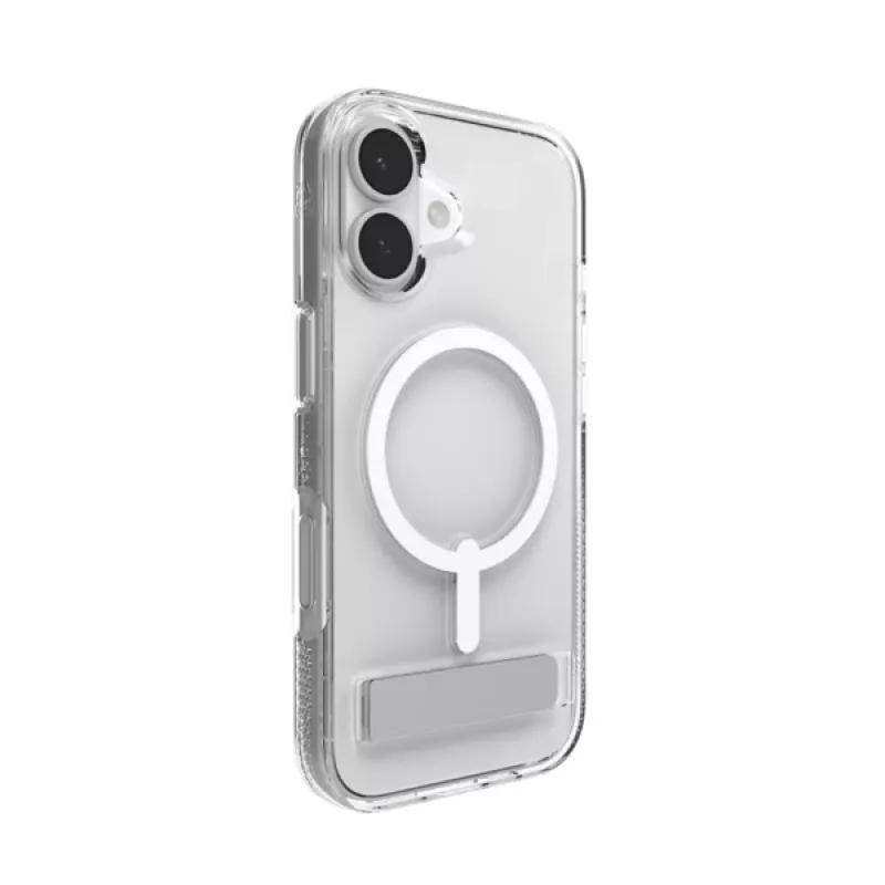 ZAGG Crystal Palace Snap Kickstand Macīgs Vāciņš Apple iPhone 17 Caurspīdīgs